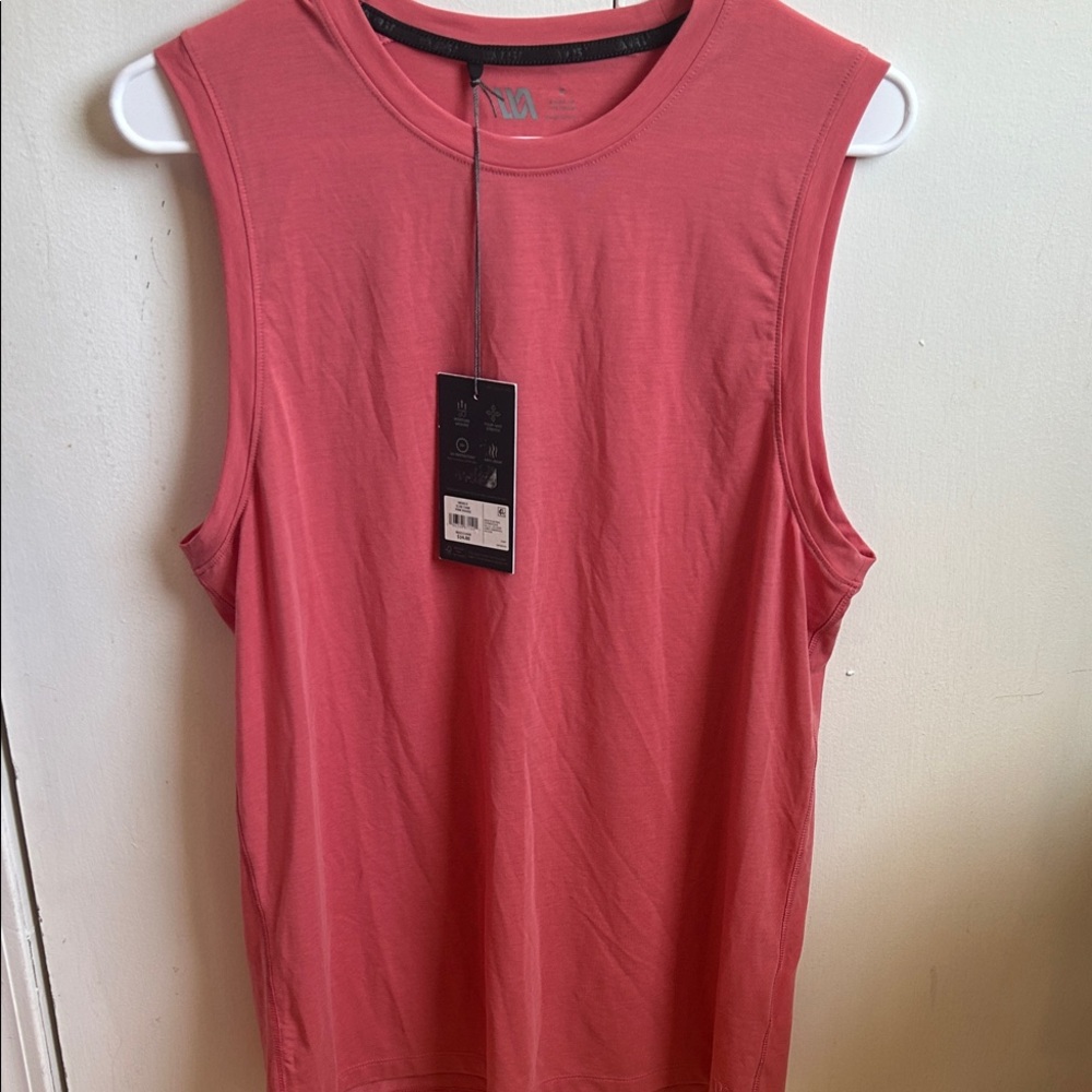 VRST Men's Coral Sleeveless Tank Top